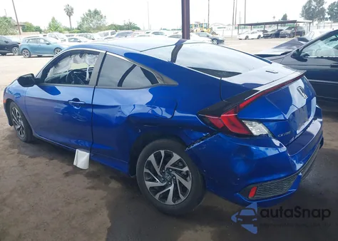 2016 Honda Civic Lx-P z USA, uszkodzony, nr VIN 2HGFC4B07GH311440